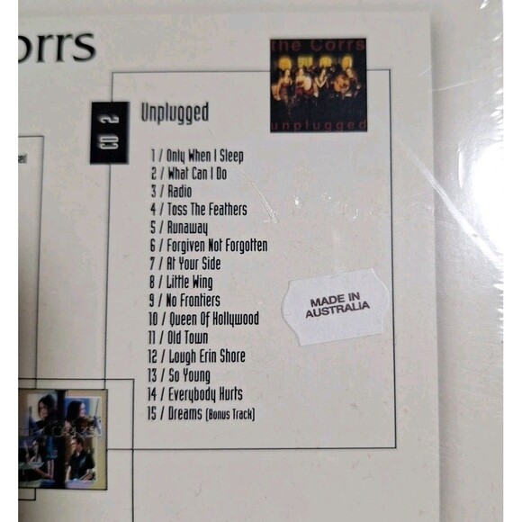 The Corrs – 2CD Set: Best Of & Unplugged (Australian Release) - Picture 3 of 3